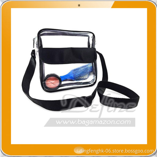 Clear Messenger Bag Transparent Purse with Adjustable Strap